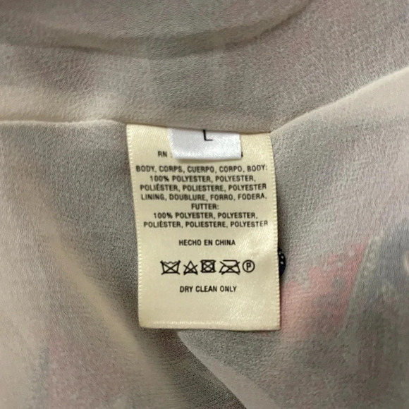 Anthropologie Paper Crown Flowy Boho Patterned Dress- L - Picture 6 of 6